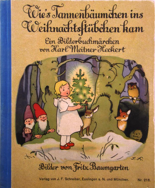 Wie's Tannenbäumchen ins Weihnachtsstübchen kam